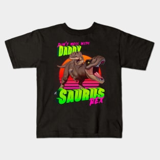 Daddysaurus Rex Kids T-Shirt